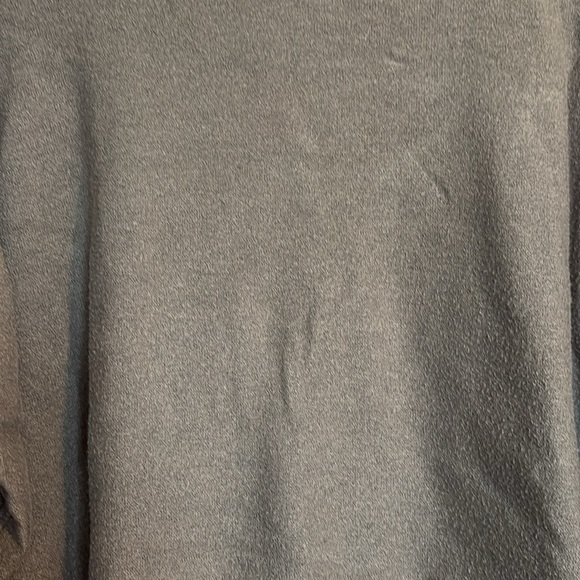 Miou Muse women’s gray oversized mock neck cropped sweater size small - Picture 3 of 9